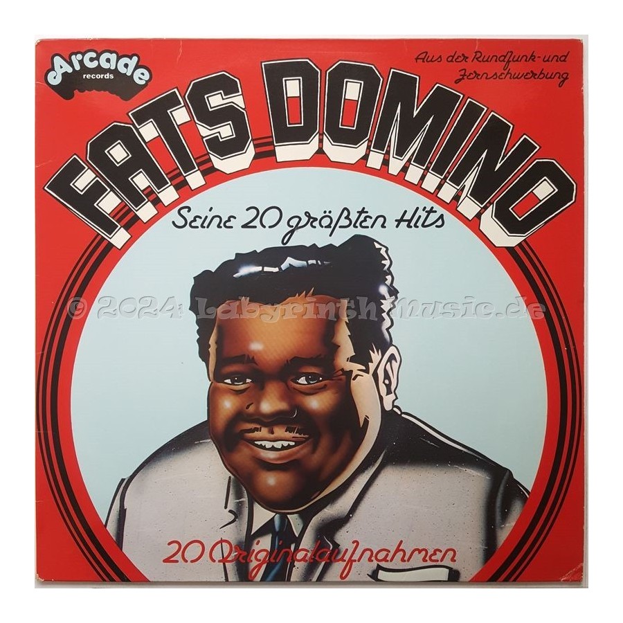 Fats Domino - Seine 20 Größten Hits • 12" Vinyl LP - Labyrinth Music