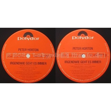 Peter Horton - Irgendwie Geht Es Immer • 12" Vinyl LP • EX - Labyrinth Music