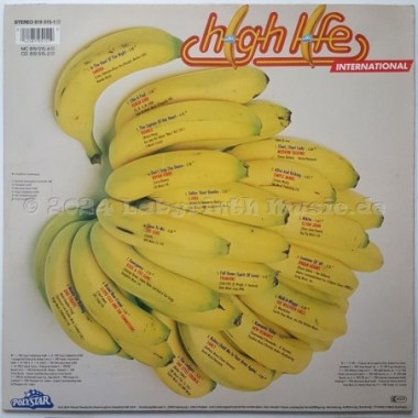 Various - High Life • 18 Affenschrille Hitbananen • 12" Vinyl LP - Labyrinth Music