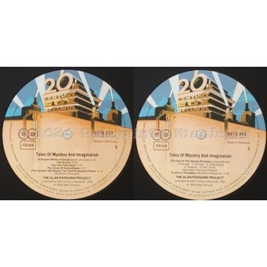 The The Alan Parsons Project - Tales Of Mystery And Imagination • 12" Vinyl LP - Labyrinth Music