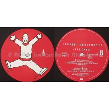 Herbert Grönemeyer - Sprünge • 12" Vinyl LP - Labyrinth Music