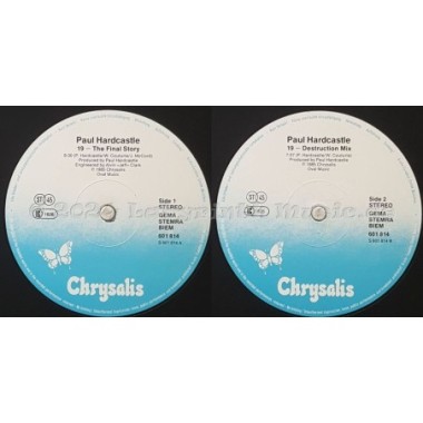 Paul Hardcastle - 19 • The Final Story • 12" Vinyl Maxi - Labyrinth Music