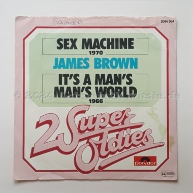 James Brown - Sex Machine • It's A Man's Man's World • 7" Vinyl • EX - Labyrinth Music