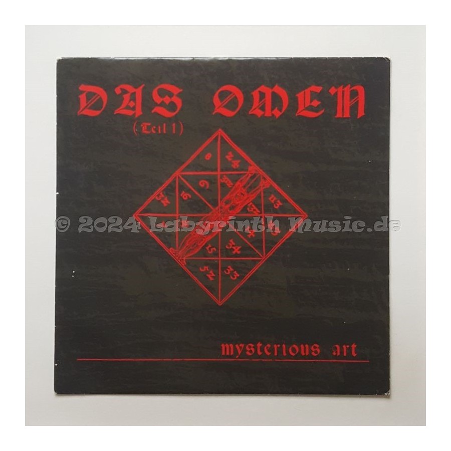 Mysterious Art - Das Omen • Teil 1 • 7" Vinyl • EX - Labyrinth Music