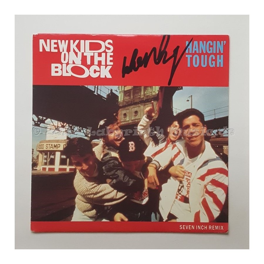 New Kids On The Block - Hangin' Tough • 7" Vinyl - Labyrinth Music