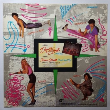 Dancin' Machine - Down Street • 12" Vinyl Maxi • NM - Labyrinth Music