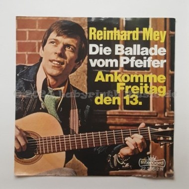 Reinhard Mey - Die Ballade Vom Pfeifer • 7" Vinyl • EX - Labyrinth Music
