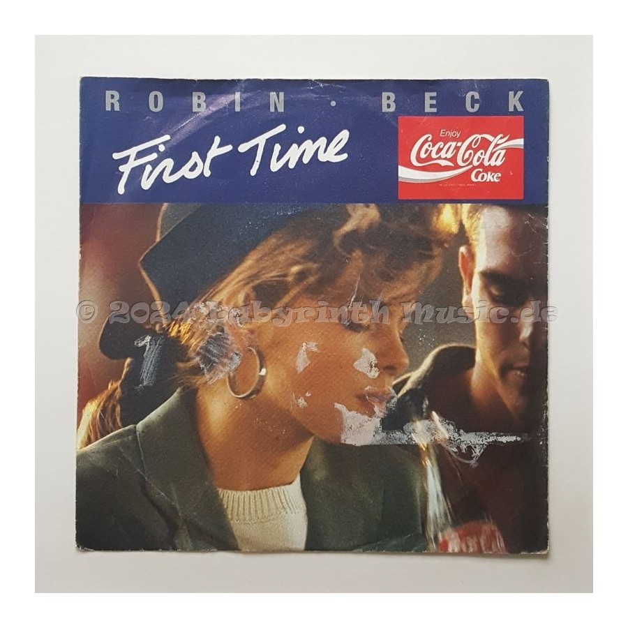 Robin Beck - First Time • 7" Vinyl - Labyrinth Music