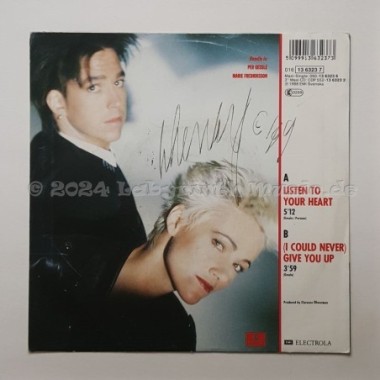 Roxette - Listen To Your Heart • 7" Vinyl - Labyrinth Music