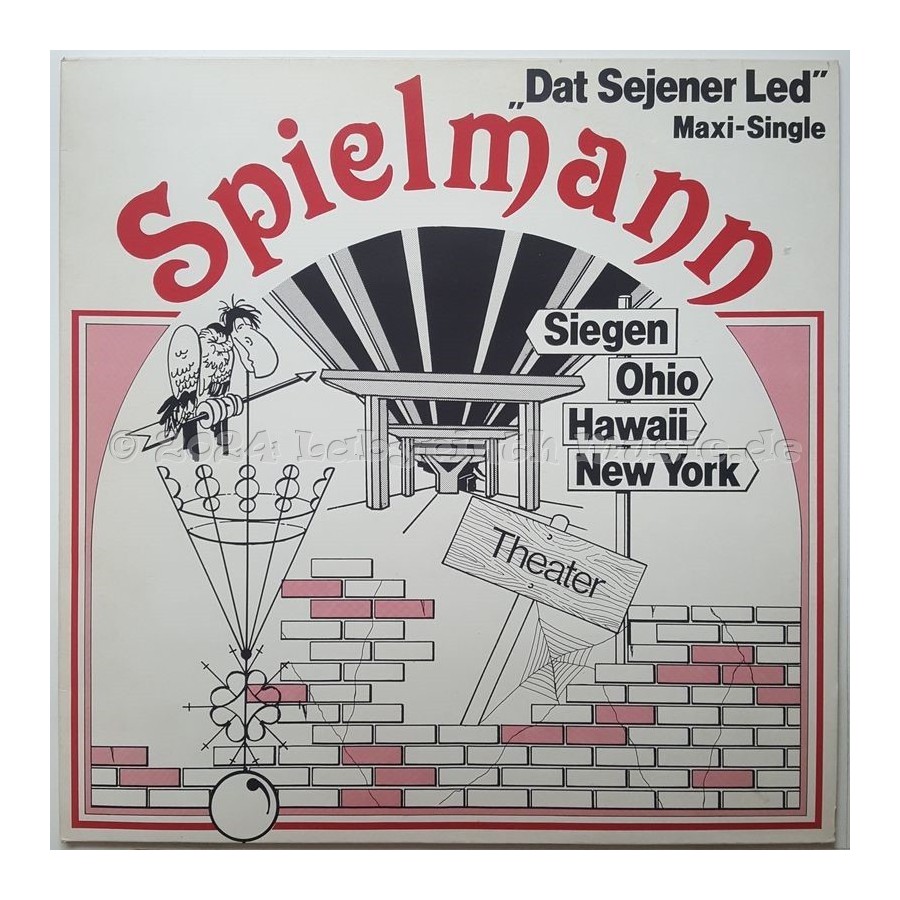 Spielmann - Dat Sejener Led • 12" Vinyl Maxi • EX - Labyrinth Music