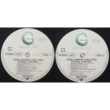 John Lennon • Yoko Ono - Double Fantasy • 12" Vinyl LP • EX - Labyrinth Music