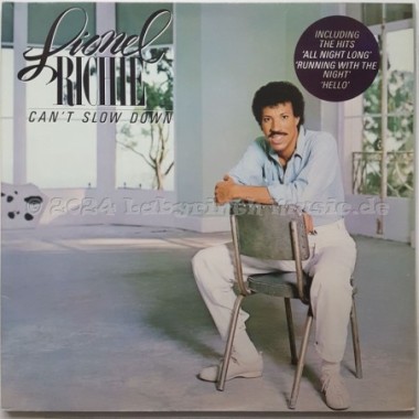 Lionel Richie - Can't Slow Down • 12" Vinyl LP • EX - Labyrinth Music