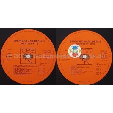 Simon & Garfunkel - Simon And Garfunkel's Greatest Hits • 12" Vinyl LP - Labyrinth Music