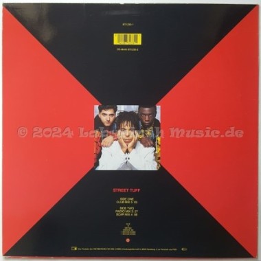 Double Trouble & Rebel MC - Street Tuff • 12" Vinyl Maxi - Labyrinth Music