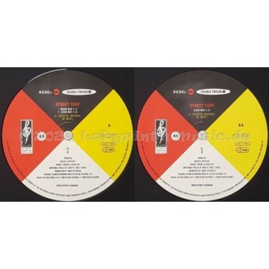 Double Trouble & Rebel MC - Street Tuff • 12" Vinyl Maxi - Labyrinth Music