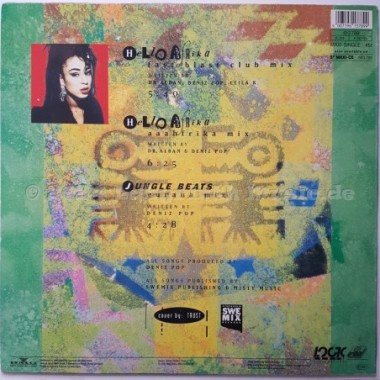 Dr. Alban Feat. Leila K - Hello Afrika • 12" Vinyl Maxi - Labyrinth Music