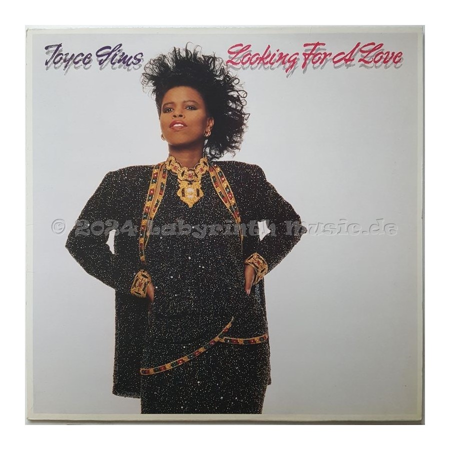 Joyce Sims - Looking For A Love • 12" Vinyl Maxi • EX - Labyrinth Music
