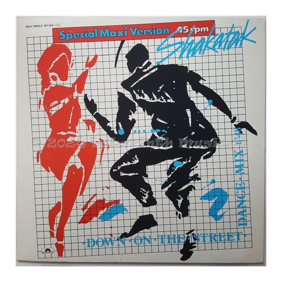 Shakatak - Down On The Street • Dance Mix • 12" Vinyl Maxi • NM - Labyrinth Music