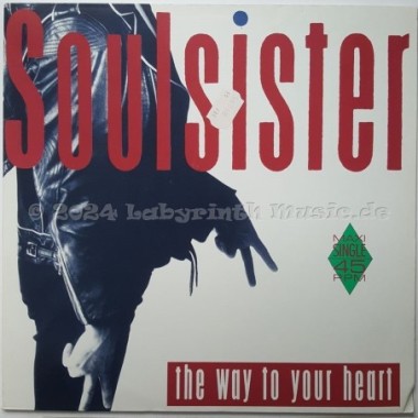 Soulsister - The Way To Your Heart • 12" Vinyl Maxi • MINT - Labyrinth Music