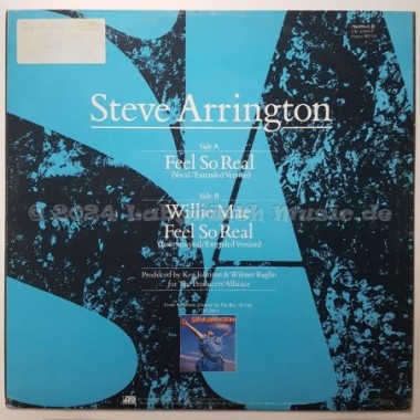 Steve Arrington - Feel So Real • 12" Vinyl Maxi - Labyrinth Music