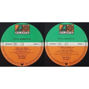 Steve Arrington - Feel So Real • 12" Vinyl Maxi - Labyrinth Music