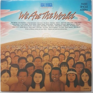 USA For Africa - We Are The World • 12" Vinyl Maxi • NM - Labyrinth Music