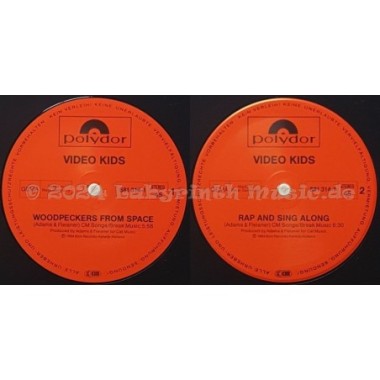 Video Kids - Woodpeckers From Space • 12" Vinyl Maxi • EX - Labyrinth Music