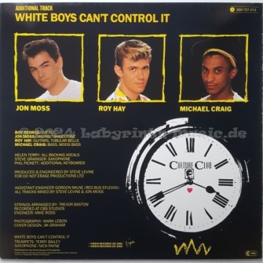 Culture Club - Time (Clock Of The Heart) • 12" Vinyl Maxi • MINT - Labyrinth Music