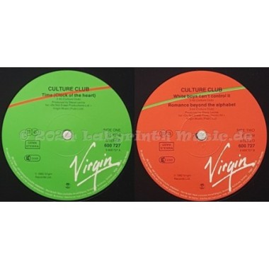 Culture Club - Time (Clock Of The Heart) • 12" Vinyl Maxi • MINT - Labyrinth Music
