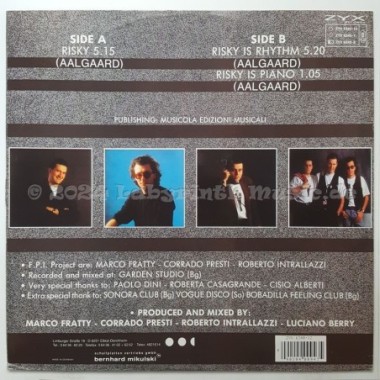 F.P.I. Project - Risky • 12" Vinyl Maxi - Labyrinth Music