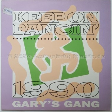 Gary´s Gang - Keep On Dancin' 1990 • 12" Vinyl Maxi • EX - Labyrinth Music