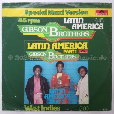 Gibson Brothers - Latin America • 12" Vinyl Maxi - Labyrinth Music