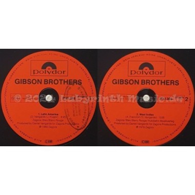 Gibson Brothers - Latin America • 12" Vinyl Maxi - Labyrinth Music