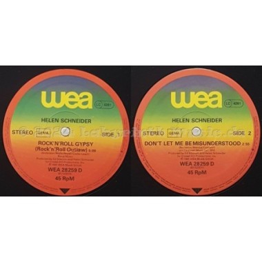 Helen Schneider - Rock 'n' Roll Gypsy • 12" Vinyl Maxi • EX - Labyrinth Music
