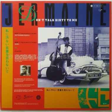Jermaine Stewart - Don't Talk Dirty To Me • 12" Vinyl Maxi • NM - Labyrinth Music