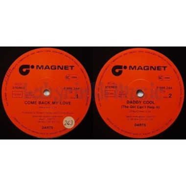 Darts - Come Back My Love • 12" Vinyl Maxi • EX - Labyrinth Music