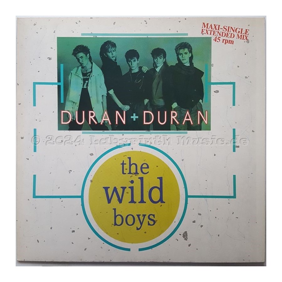 Duran Duran - The Wild Boys • 12" Vinyl Maxi • EX - Labyrinth Music