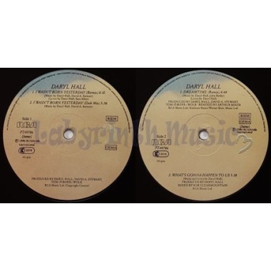 Daryl Hall - I Wasn't Born Yesterday • 12" Vinyl Maxi • NM - Labyrinth Music