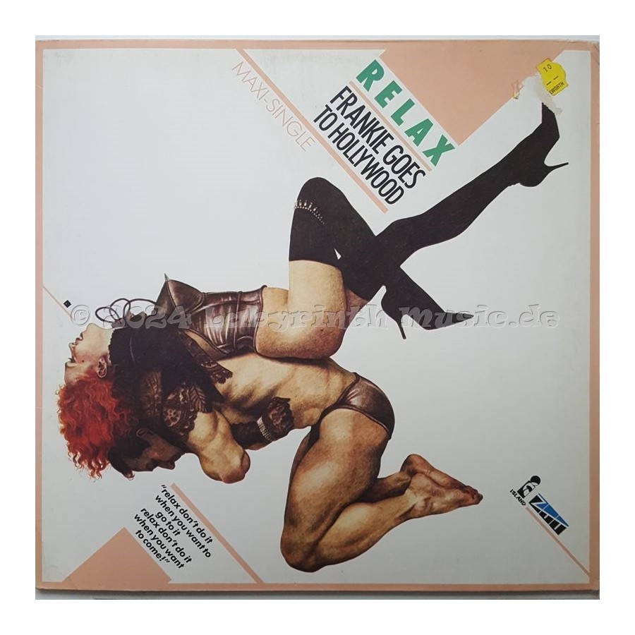 Frankie Goes To Hollywood - Relax • 12" Vinyl Maxi - Labyrinth Music