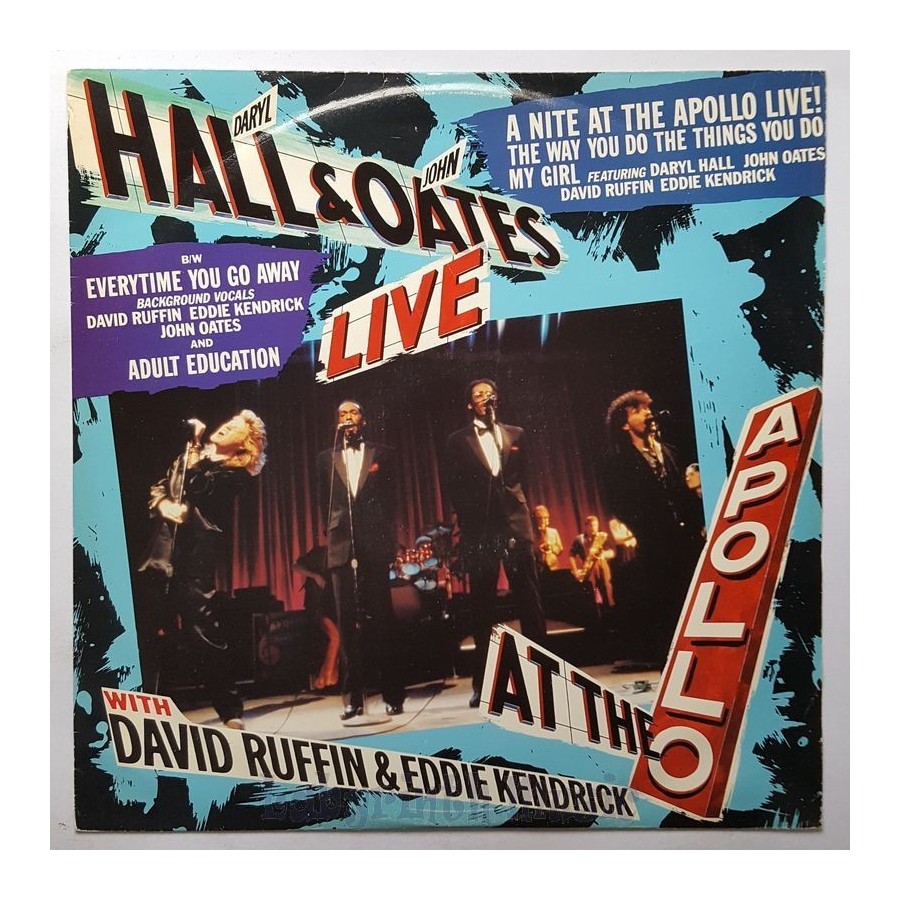 Daryl Hall & John Oates - A Nite At The Apollo Live • 12" Vinyl Maxi - Labyrinth Music