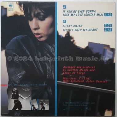 Jennifer Rush - If You're Ever Gonna Lose My Love • 12" Vinyl Maxi • EX - Labyrinth Music