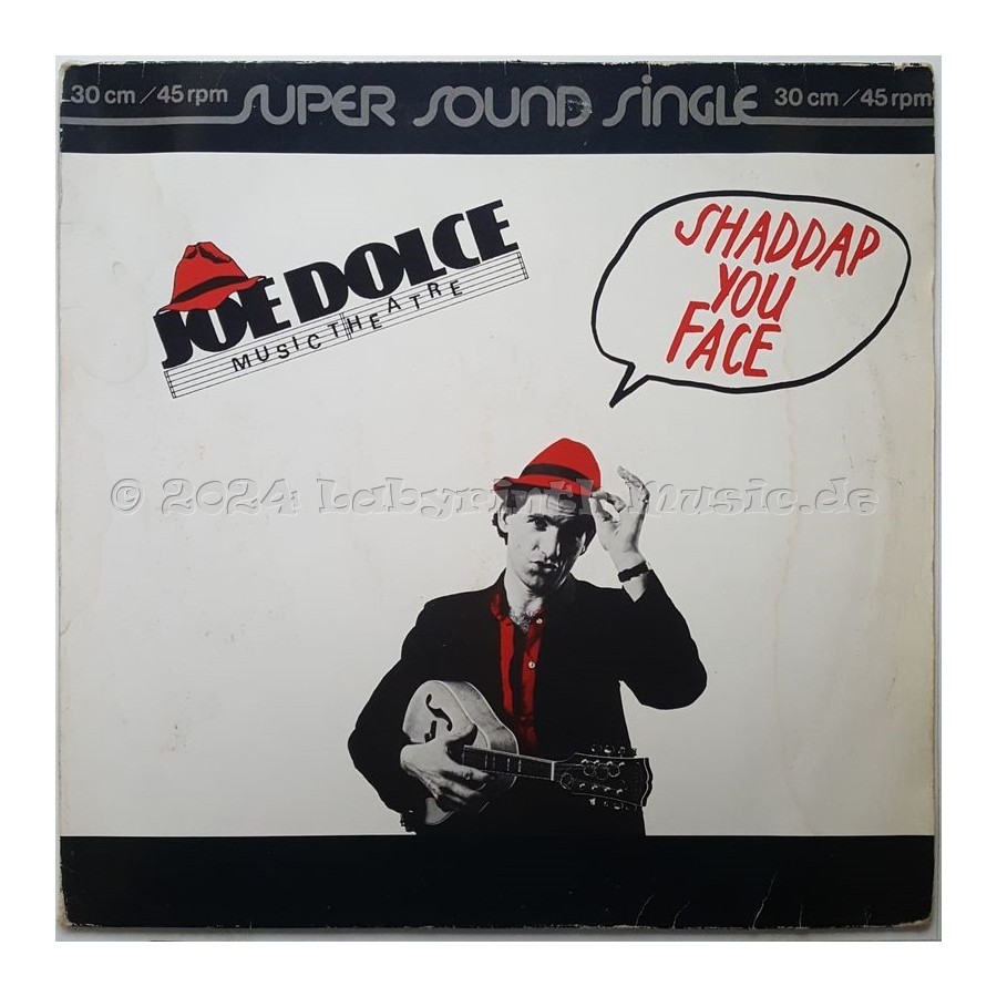 Joe Dolce Music Theatre - Shaddap You Face • 12" Vinyl Maxi - Labyrinth Music
