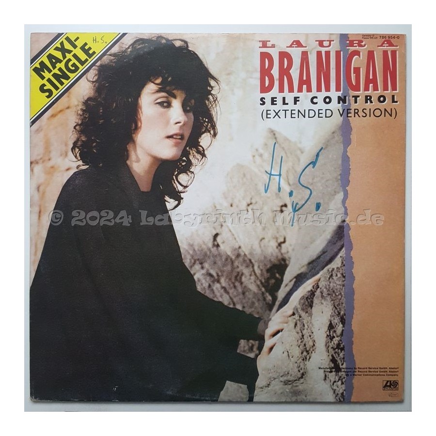 Laura Branigan - Self Control • 12" Vinyl Maxi - Labyrinth Music