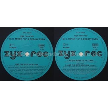 M.C. Miker G. & Deejay Sven - And The Bite Goes On • 12" Vinyl Maxi • EX - Labyrinth Music