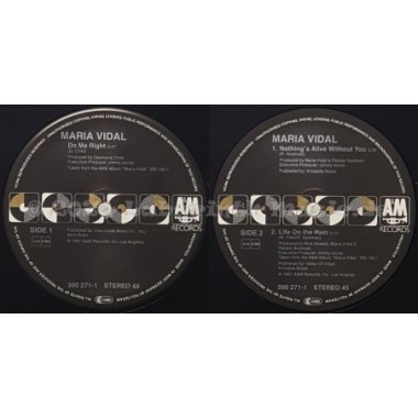 Maria Vidal - Do Me Right • 12" Vinyl Maxi • EX - Labyrinth Music