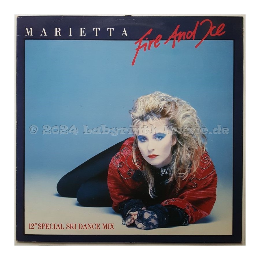 Marietta - Fire And Ice • 12" Vinyl Maxi • EX - Labyrinth Music