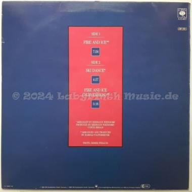 Marietta - Fire And Ice • 12" Vinyl Maxi • EX - Labyrinth Music