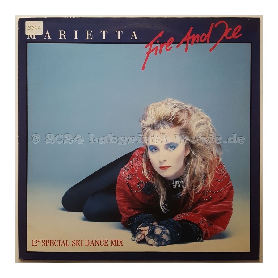 Marietta - Fire And Ice • 12" Vinyl Maxi • EX - Labyrinth Music