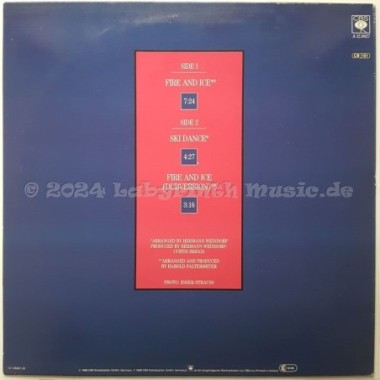 Marietta - Fire And Ice • 12" Vinyl Maxi • EX - Labyrinth Music