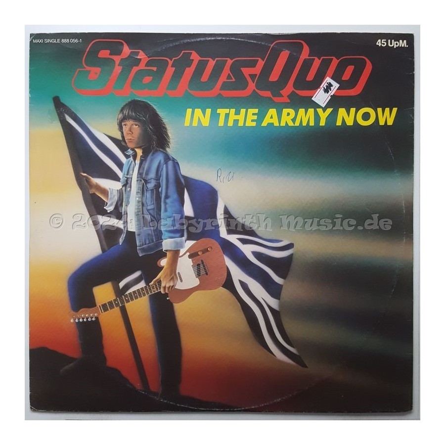 Status Quo - In The Army Now • 12" Vinyl Maxi • EX - Labyrinth Music